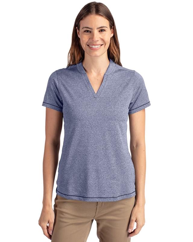 Cutter & Buck Forge Heathered Stretch Womens Blade Top