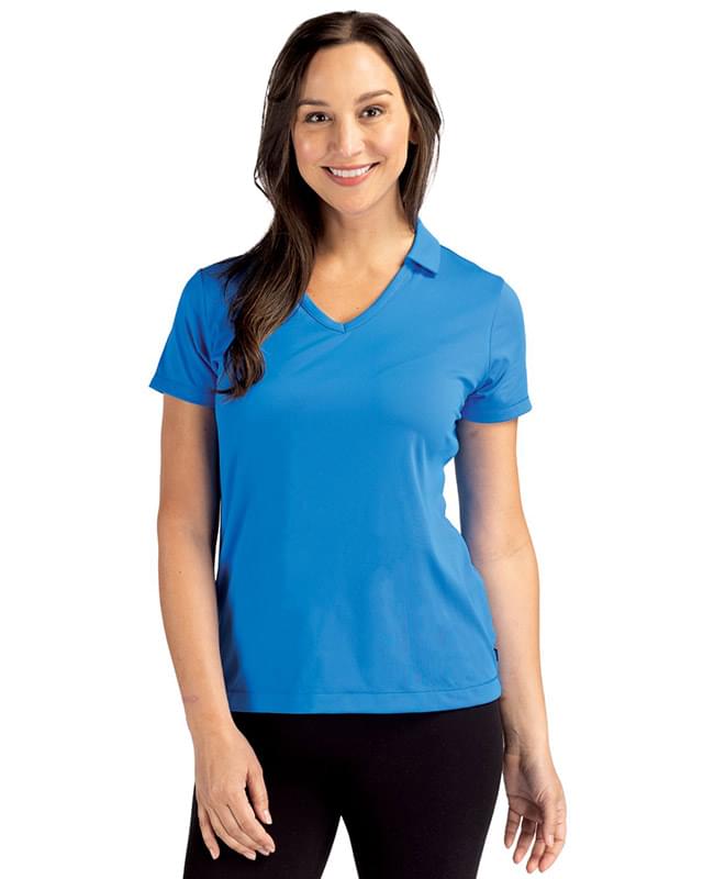 Cutter & Buck Daybreak Eco Recycled Womens V-neck Polo