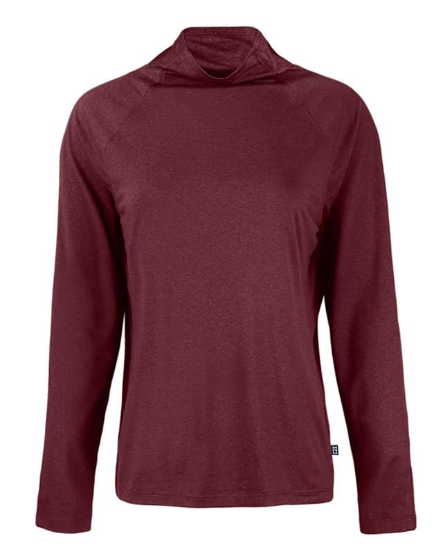 Cutter & Buck Coastline Epic Comfort Recycled Womens Funnel Neck