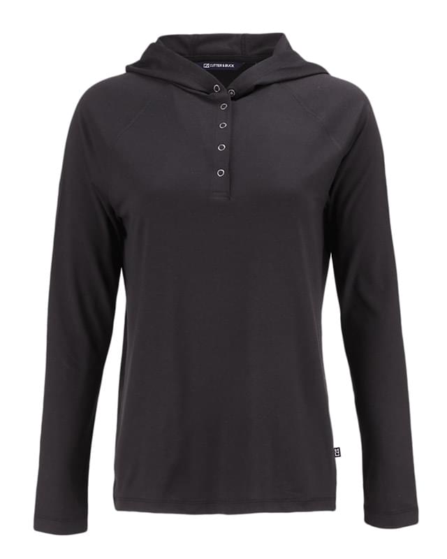 Cutter & Buck Coastline Epic Comfort Recycled Womens Hooded Shirt