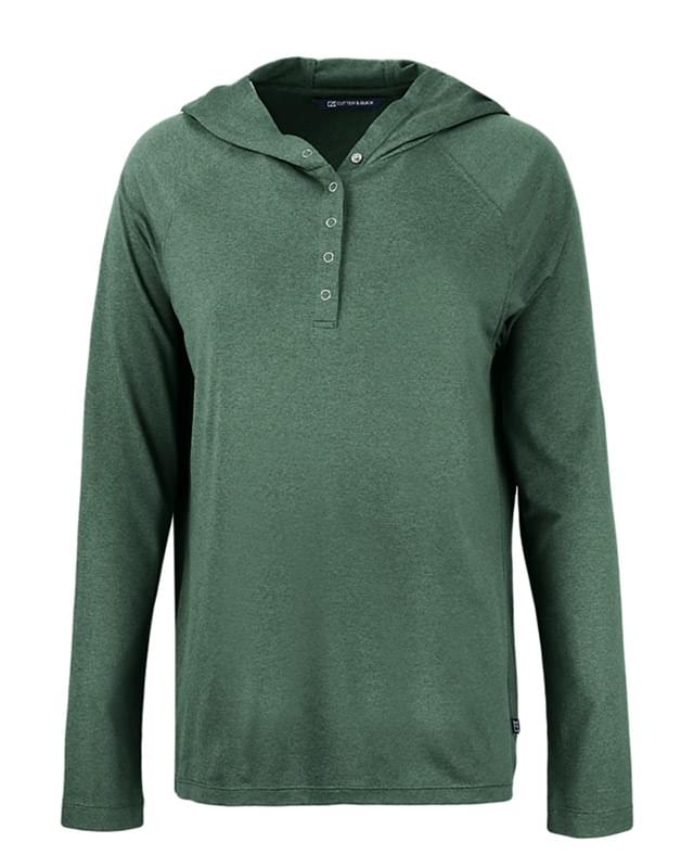 Cutter & Buck Coastline Epic Comfort Recycled Womens Hooded Shirt