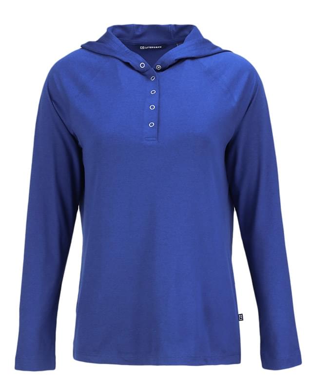 Cutter & Buck Coastline Epic Comfort Recycled Womens Hooded Shirt
