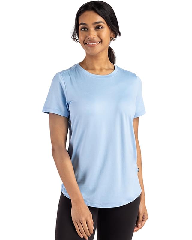 Cutter & Buck Coastline Epic Comfort Recycled Womens Short Sleeve Tee