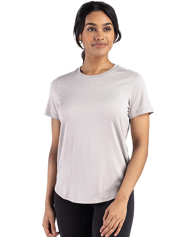 Cutter & Buck Coastline Epic Comfort Recycled Womens Short Sleeve Tee