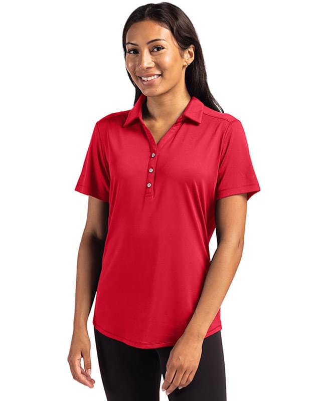Cutter & Buck Forge Eco Stretch Recycled Womens Short Sleeve Polo