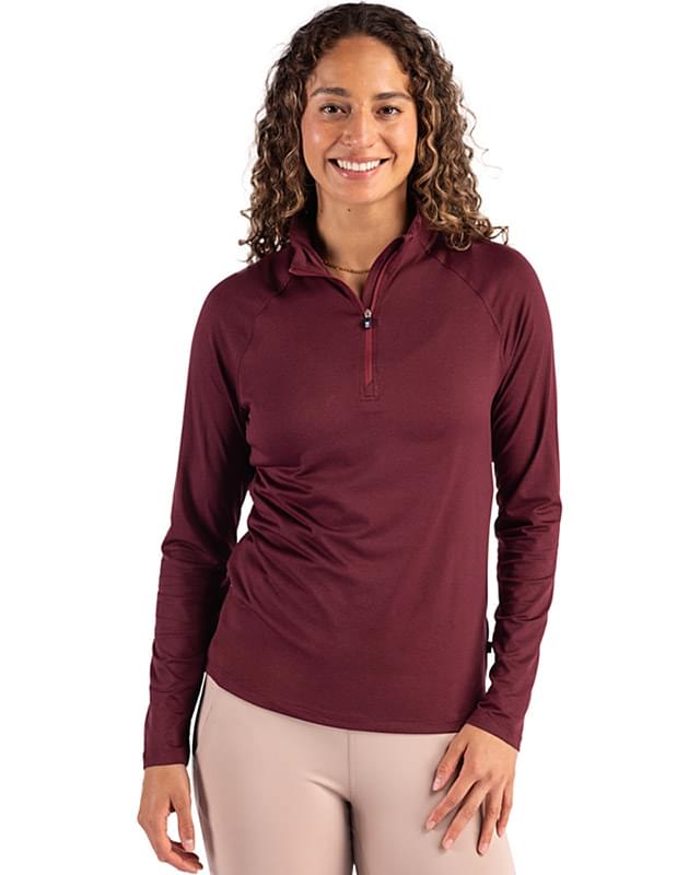 Cutter & Buck Coastline Epic Comfort Recycled Women’s Quarter Zip