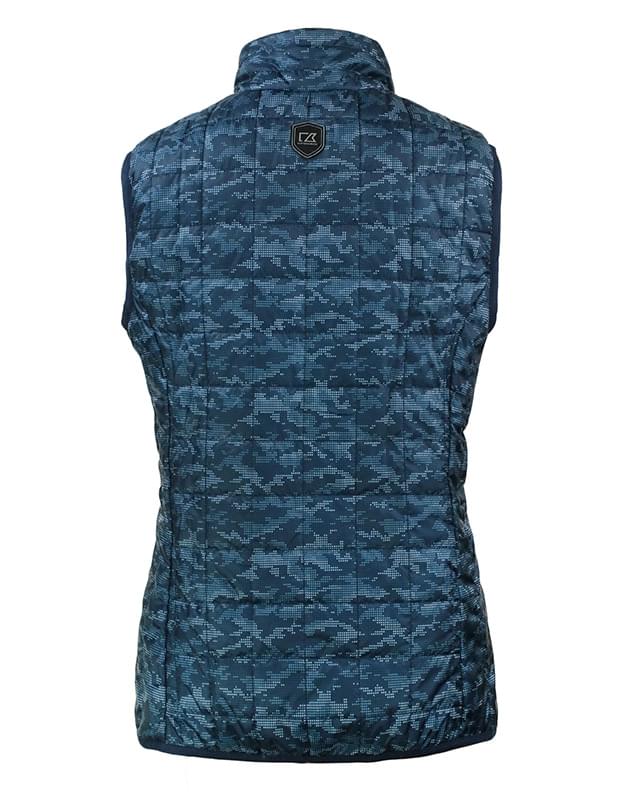 Rainier PrimaLoft® Womens Eco Insulated Full Zip Printed Puffer Vest