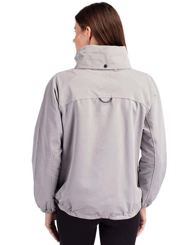 Cutter & Buck Charter Eco Knit Recycled Womens Full-Zip Jacket