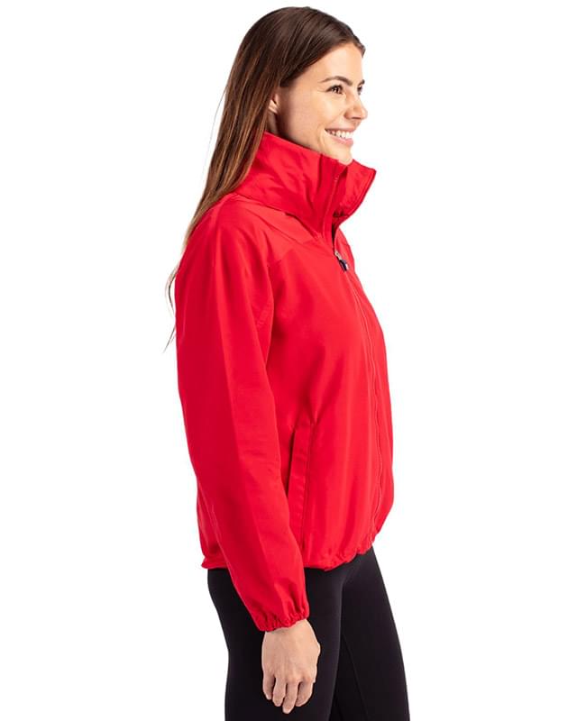 Cutter & Buck Charter Eco Knit Recycled Womens Full-Zip Jacket