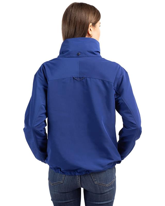 Cutter & Buck Charter Eco Knit Recycled Womens Full-Zip Jacket