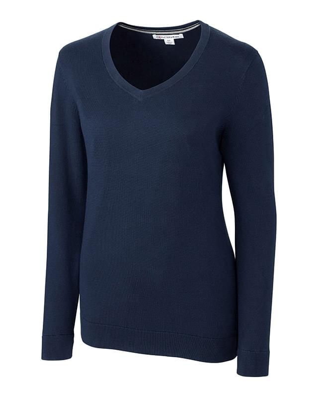 Lakemont Tri-Blend Womens V-Neck Pullover Sweater