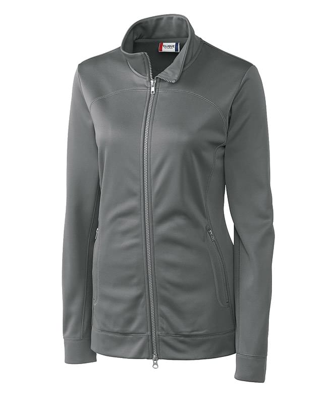 Clique Helsa Performance Womens Full Zip Knit Jacket