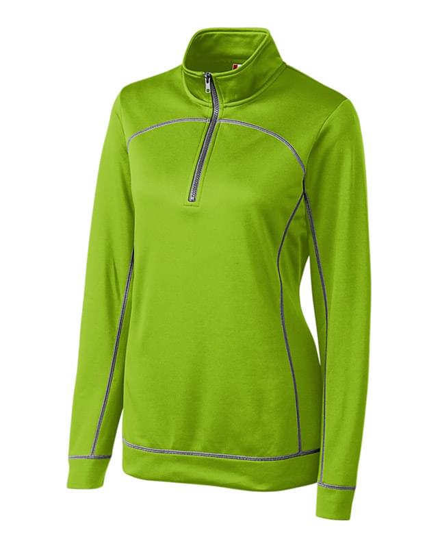 Clique Helsa Performance Womens Half Zip Pullover Sweatshirt