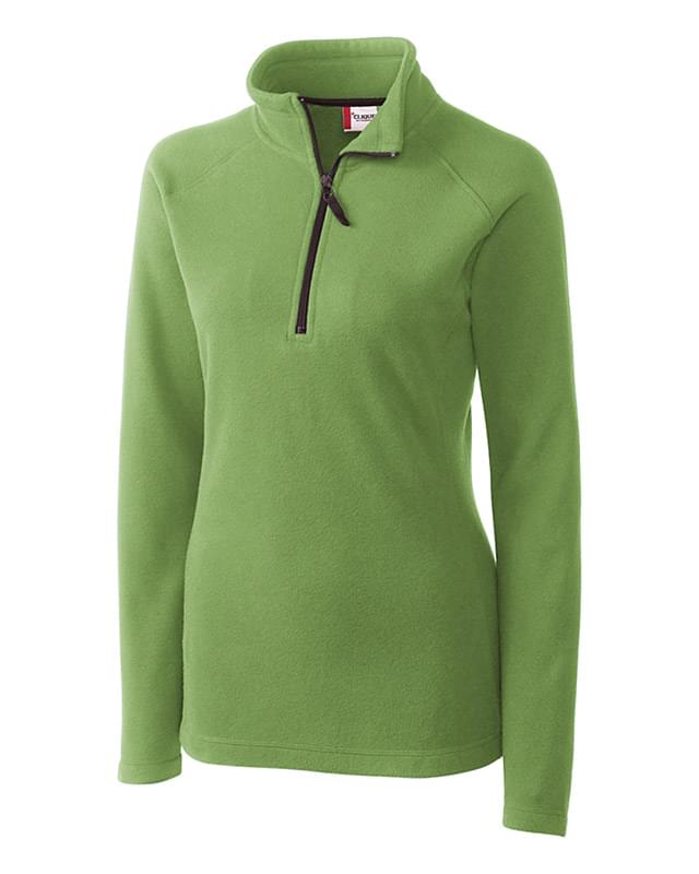 Clique Summit Performance Fleece Half Zip Womens Pullover Jacket