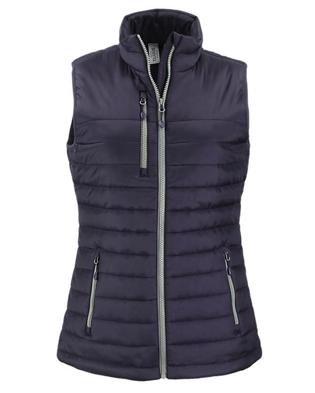 Clique Valhalla Full Zip Womens Puffer Vest
