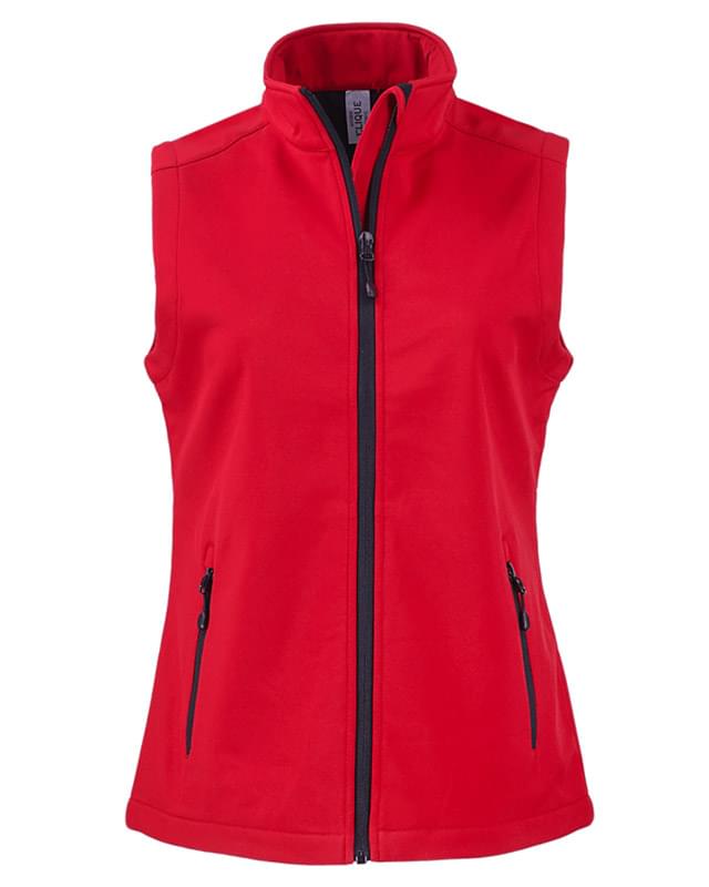 Clique Tempo Stretch Full Zip Womens Softshell Vest