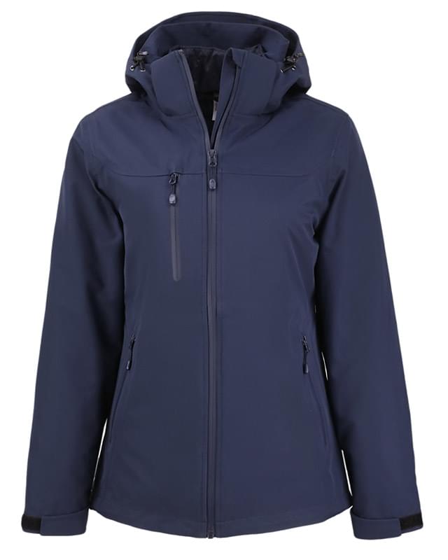 Clique Cornice 3-in-1 Waterproof Parka + Inner Layer Full Zip Womens Jacket System