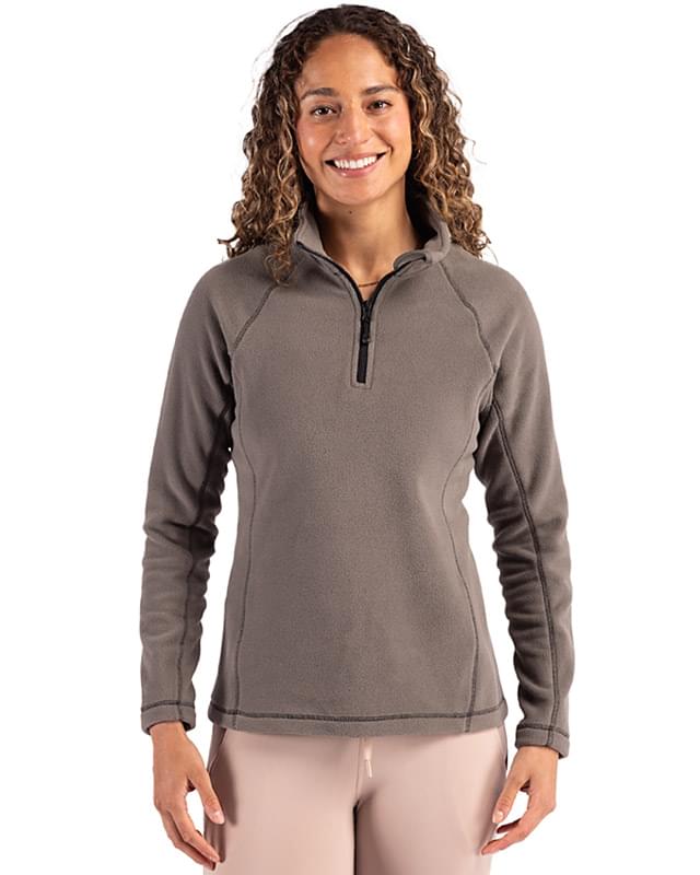 Clique Powder Recycled Fleece Womens Quarter Zip Pullover