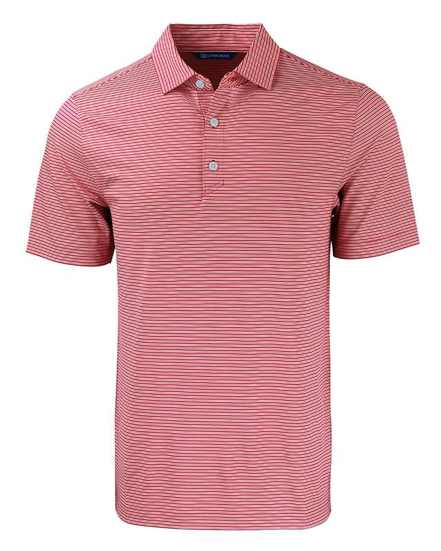 Cutter & Buck Forge Eco Double Stripe Stretch Recycled Mens Big &Tall Polo