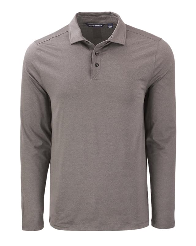 Cutter & Buck Coastline Epic Comfort Recycled Mens Long Sleeve Polo