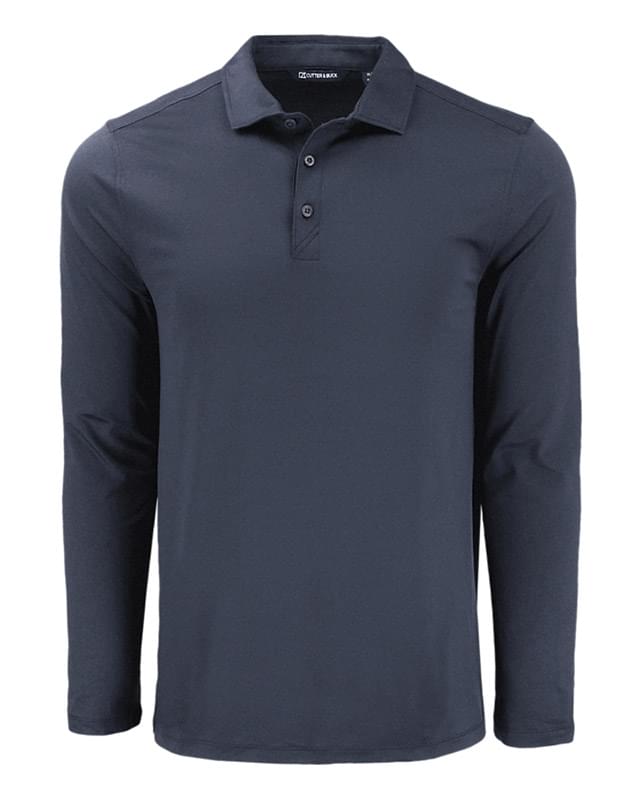 Cutter & Buck Coastline Epic Comfort Recycled Mens Long Sleeve Polo