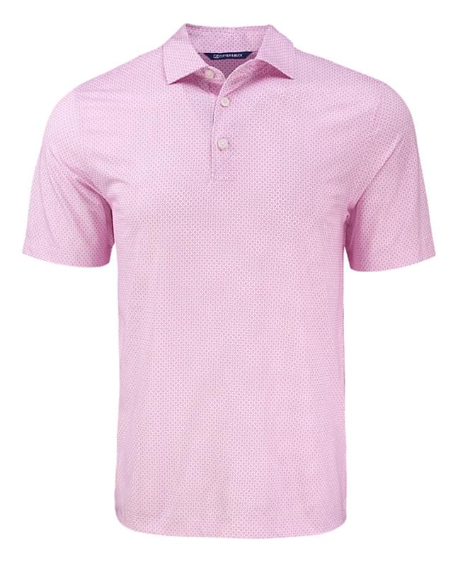 Cutter & Buck Pike Eco Diamond Dot Print Recycled Mens Polo