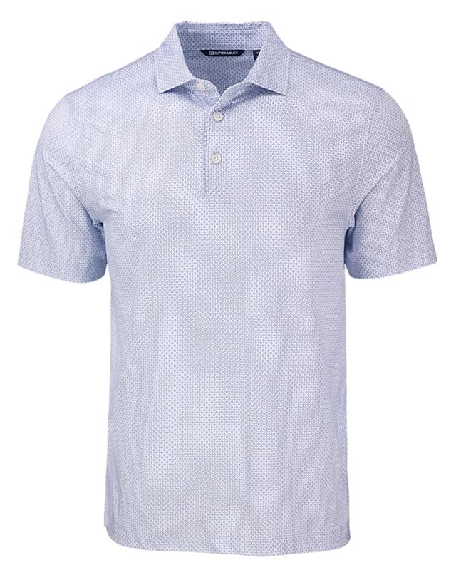Cutter & Buck Pike Eco Diamond Dot Print Recycled Mens Polo