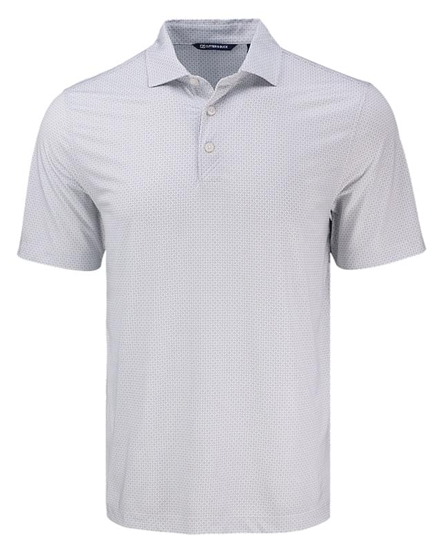 Cutter & Buck Pike Eco Diamond Dot Print Recycled Mens Polo