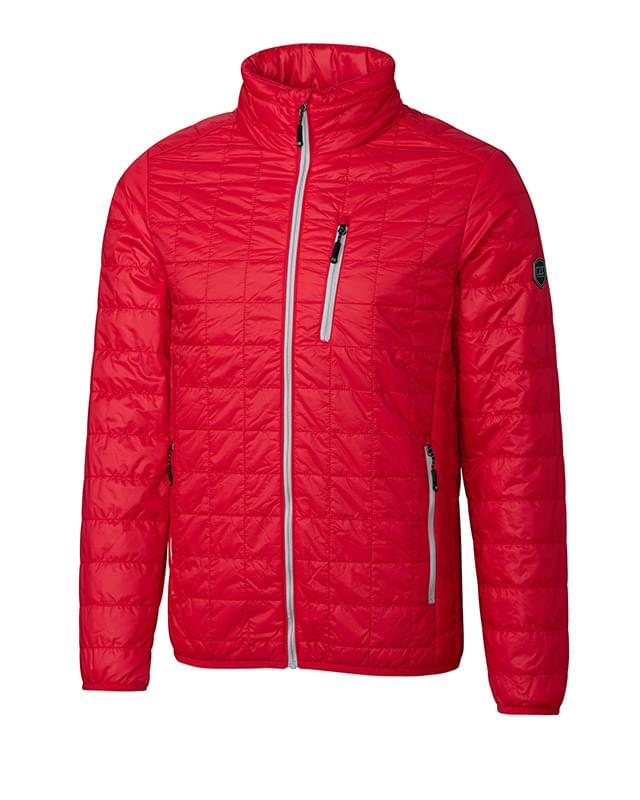 Rainier PrimaLoft® Mens Eco Insulated Full Zip Puffer Jacket