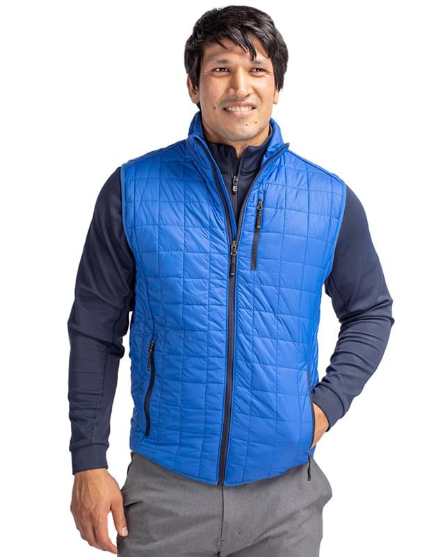 Rainier PrimaLoft® Mens Big and Tall Eco Insulated Full Zip Puffer Vest