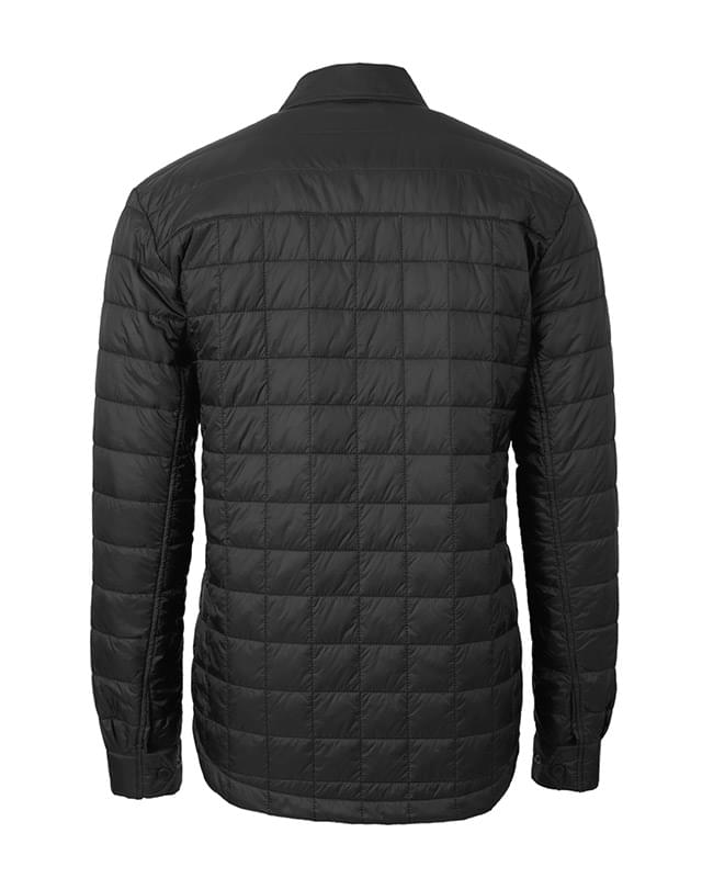 Cutter & Buck Rainier PrimaLoft® Mens Big and Tall Eco Insulated Quilted Shirt Jacket
