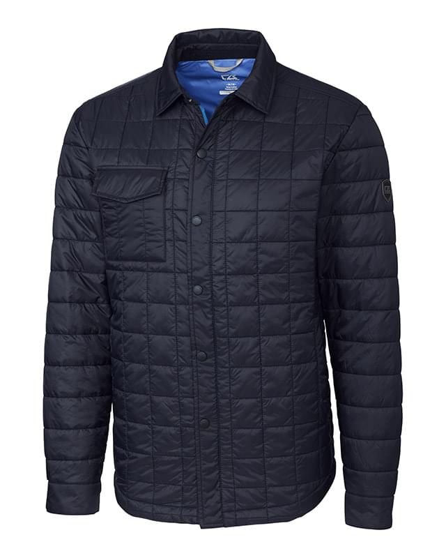 Rainier PrimaLoft® Mens Eco Insulated Quilted Shirt Jacket
