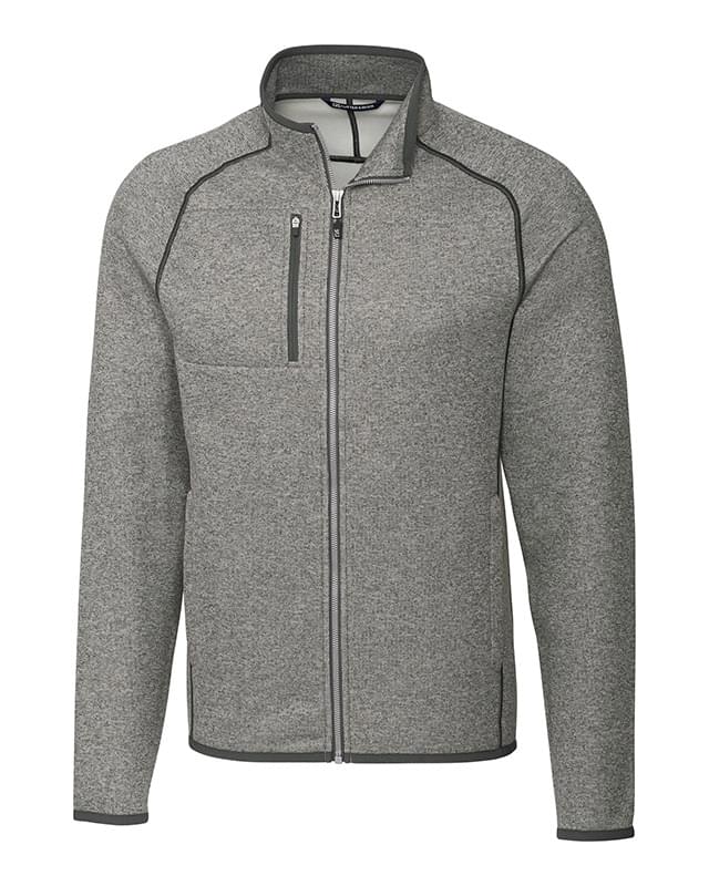 Mainsail Sweater-Knit Mens Full Zip Jacket