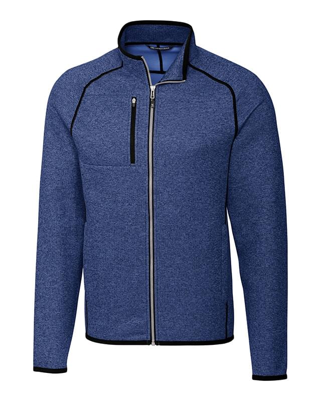 Mainsail Sweater-Knit Mens Full Zip Jacket