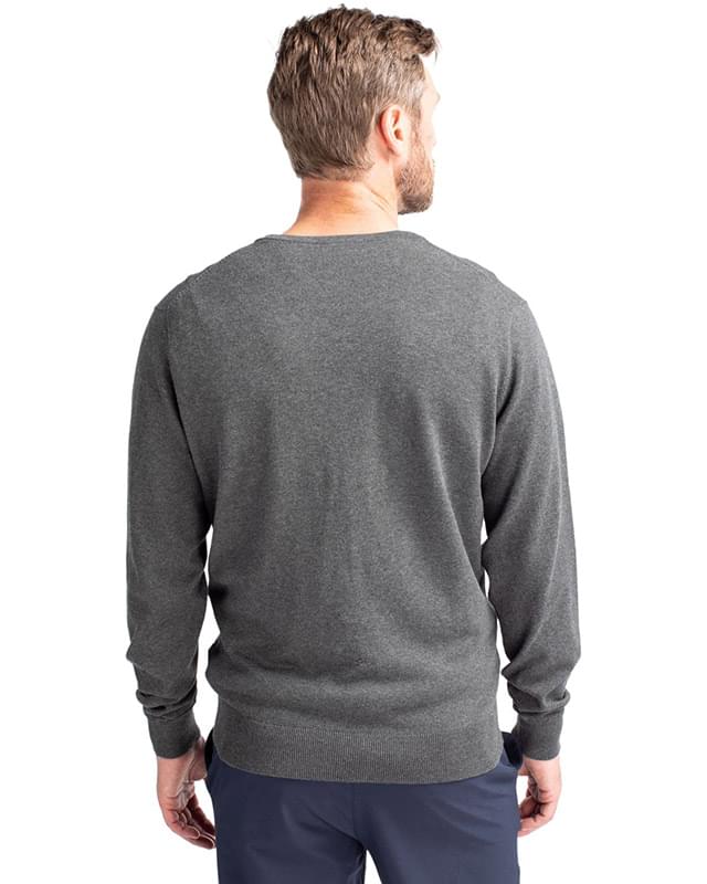 Lakemont Tri-Blend Mens Big and Tall V-Neck Pullover Sweater