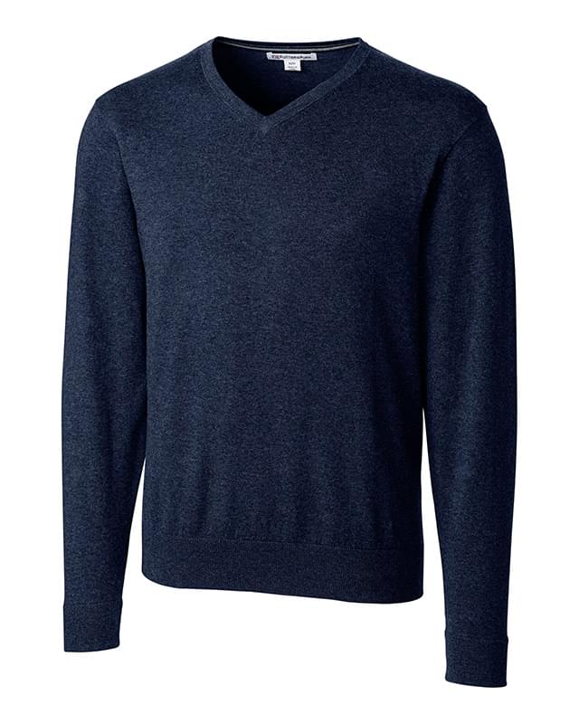 Lakemont Tri-Blend Mens V-Neck Pullover Sweater