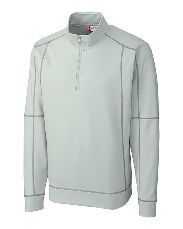 Clique Helsa Performance Mens Half Zip Pullover Sweatshirt