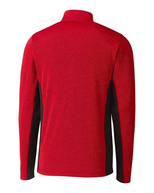 Clique Ice Pique Colorblock Mens Half Zip Tech Pullover Clique Ice Pique Colorblock Mens Half Zip Tech Pullover