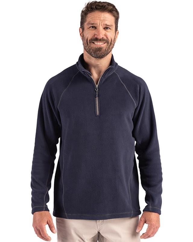 Clique Powder Recycled Fleece Mens Quarter Zip Pullover