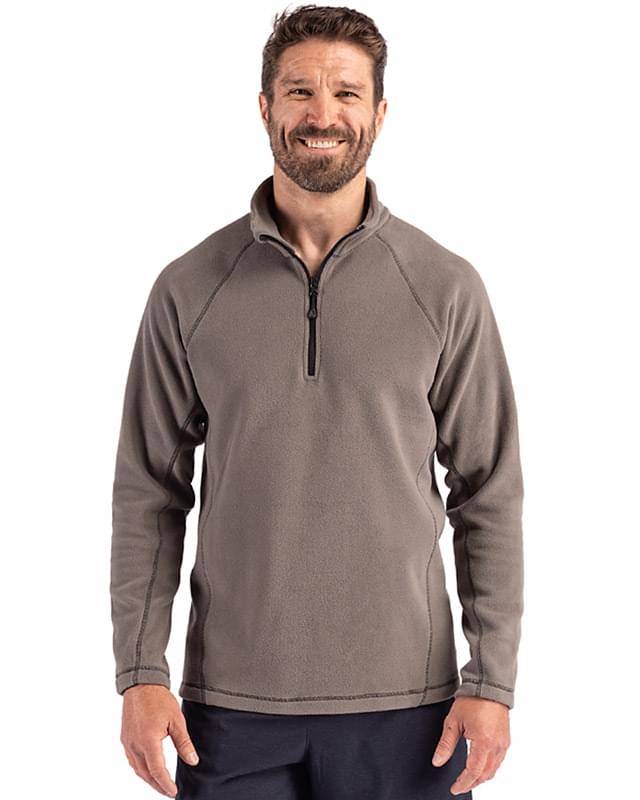 Clique Powder Recycled Fleece Mens Quarter Zip Pullover