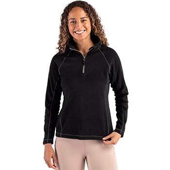 Clique Powder Recycled Fleece Womens Quarter Zip Pullover