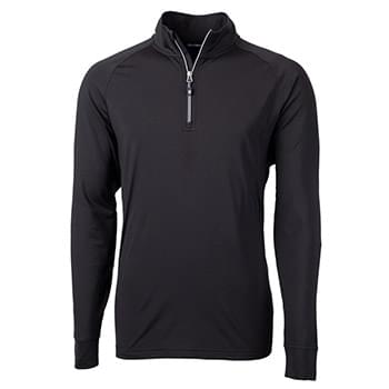 Adapt Eco Knit Stretch Recycled Mens Big and Tall Quarter Zip Pullover