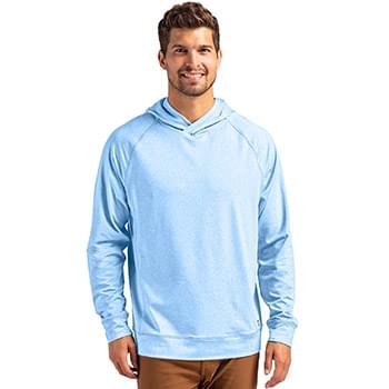 Cutter & Buck Adapt Knit Recycled Mens Heathered Hooded Pullover