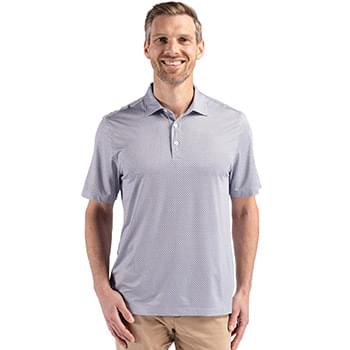 Cutter & Buck Pike Eco Diamond Dot Print Recycled Mens Polo