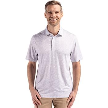 Cutter & Buck Pike Eco Flora Print Recycled Mens Polo