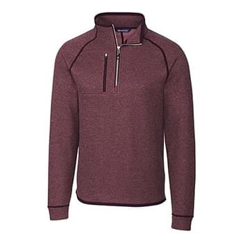 Mainsail Sweater-Knit Mens Half Zip Pullover Jacket